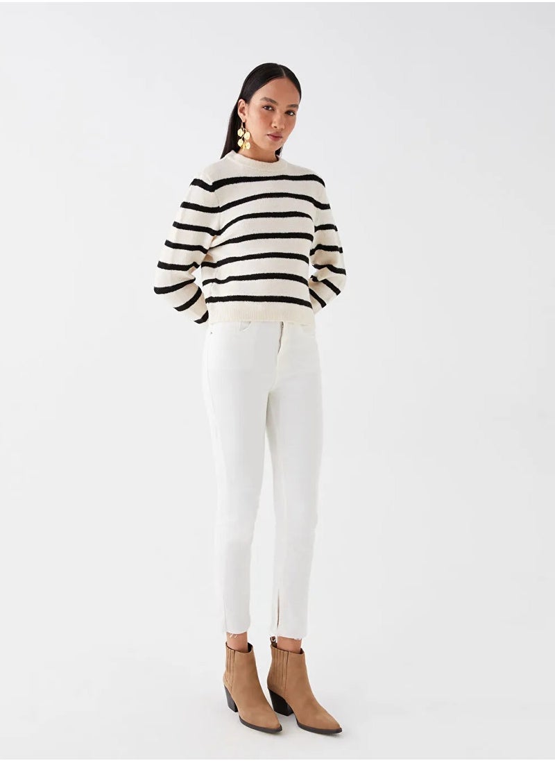 LC WAIKIKI Stiped Crew Neck Tunic  - Image 5