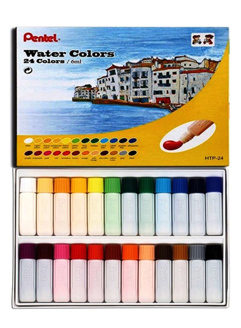 24-Piece Watercolour Set Multicolour