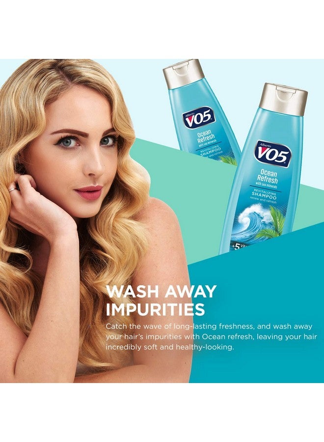 في او 5 شامبو اس اتش هيربال اسكيبس اوكن حجم 12.5 زد شامبو هيربال اسكيبس اوشن ريفريش 12.5 زد - Image 3