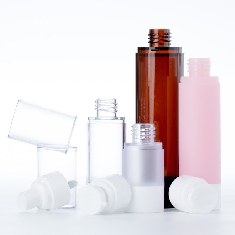 As Spray Scrub Vacuum Bottle Emulsion Cosmetic Essence Fog Pink Pressure Pump Vacuum Bottle Pressing Sub-Bottling Eye Cream - Image 4