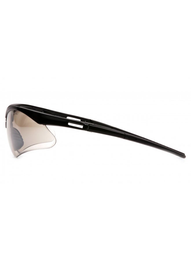 Pyramex Safety Pyramex Safety PMXTREME Eyewear, Black Frame with Cord, Indoor/Outdoor Mirror Lens  - Image 3