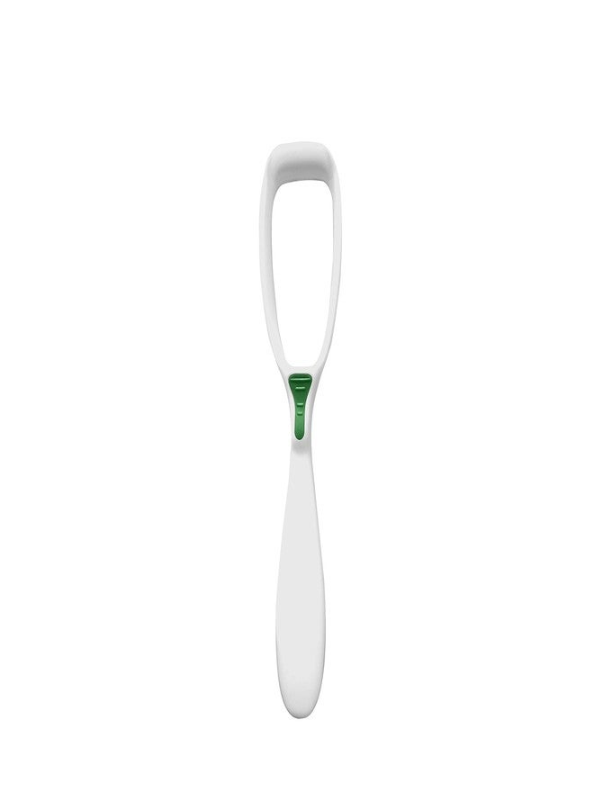 Nurpi Plastic Premium Tongue Cleaner for Adults and Kids Fights Bad Breath Oral Health Care Tool, Easy to Use Travel Friendly- Pack of 1 - Image 3