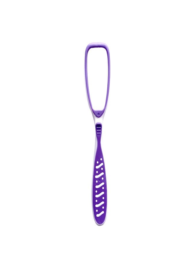 Nurpi Plastic Premium Tongue Cleaner for Adults and Kids Fights Bad Breath Oral Health Care Tool, Easy to Use Travel Friendly- Pack of 1 - Image 1