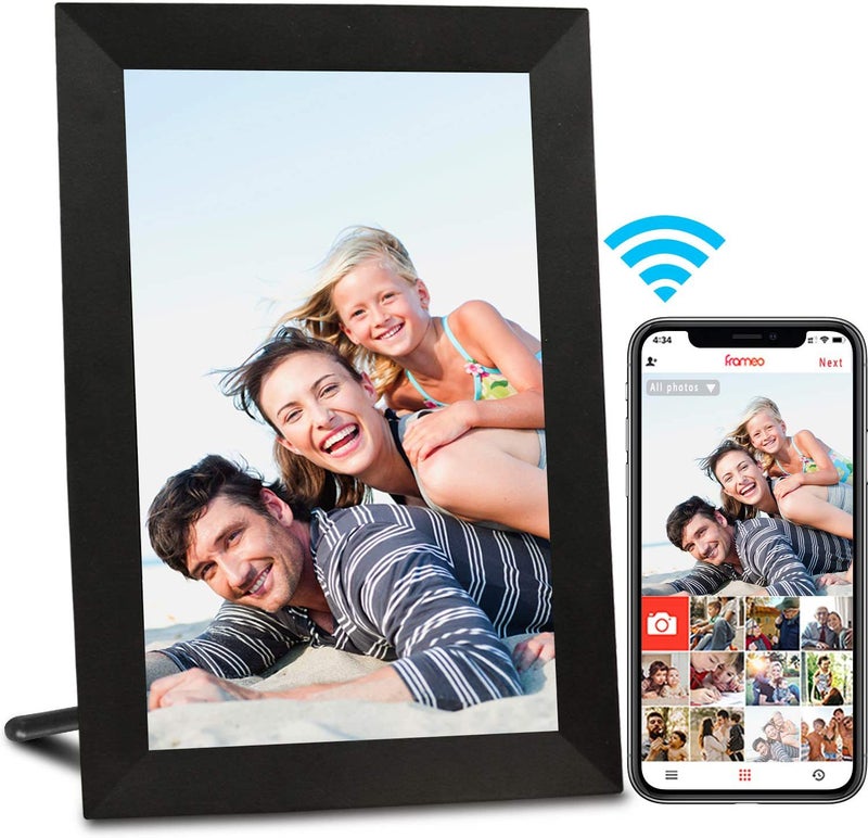 Frameo Digital Smart Cloud Po Frame 10.1 "Touch Screen Wifi Remote App Electronic Album - Image 1