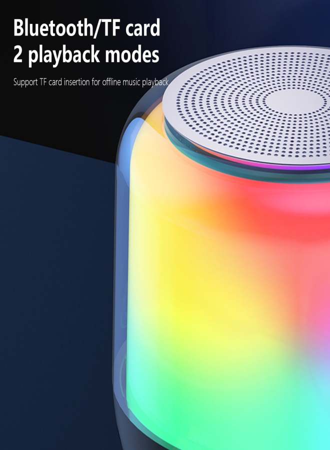 Bluetooth Speaker for Teenage Boys Outdoor Portable Audio with HIFI Sound Quality and Wireless Charging - Image 5