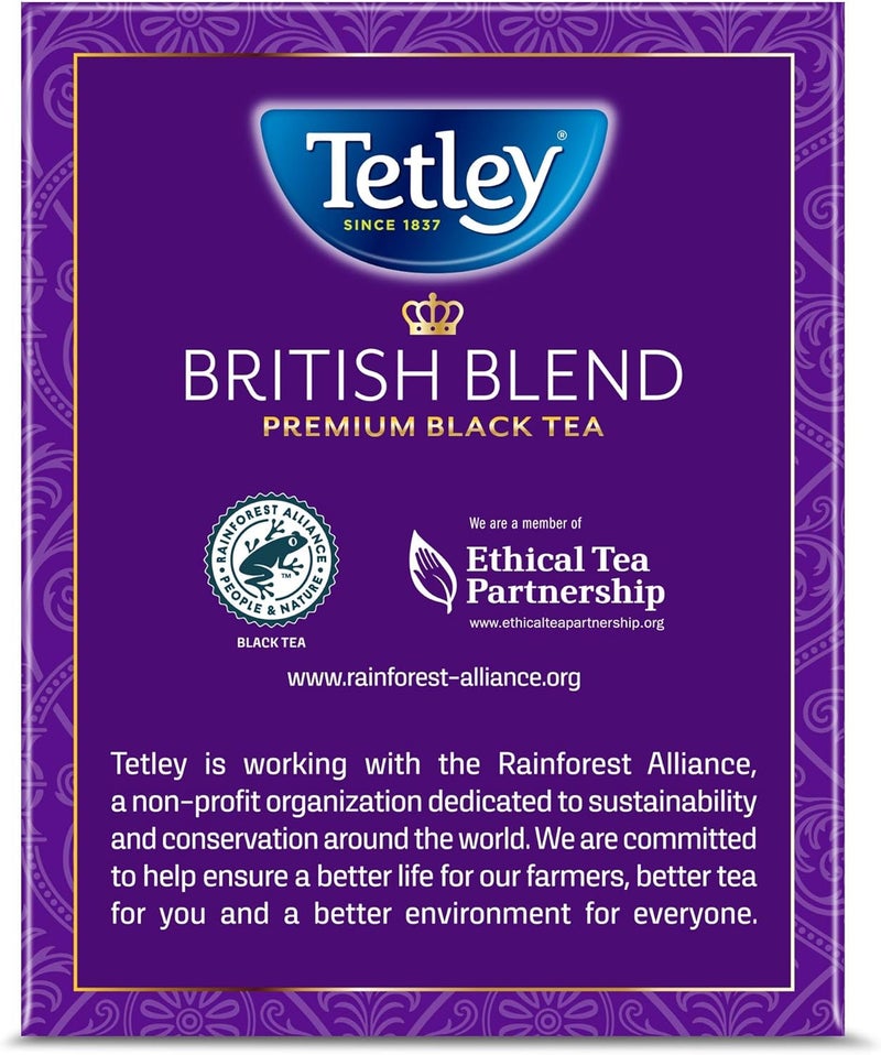 Tetley شاي تيتلي البريطاني المميز الأسود - 320 كيس شاي - Image 4
