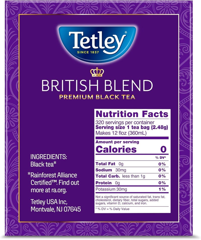 Tetley شاي تيتلي البريطاني المميز الأسود - 320 كيس شاي - Image 3
