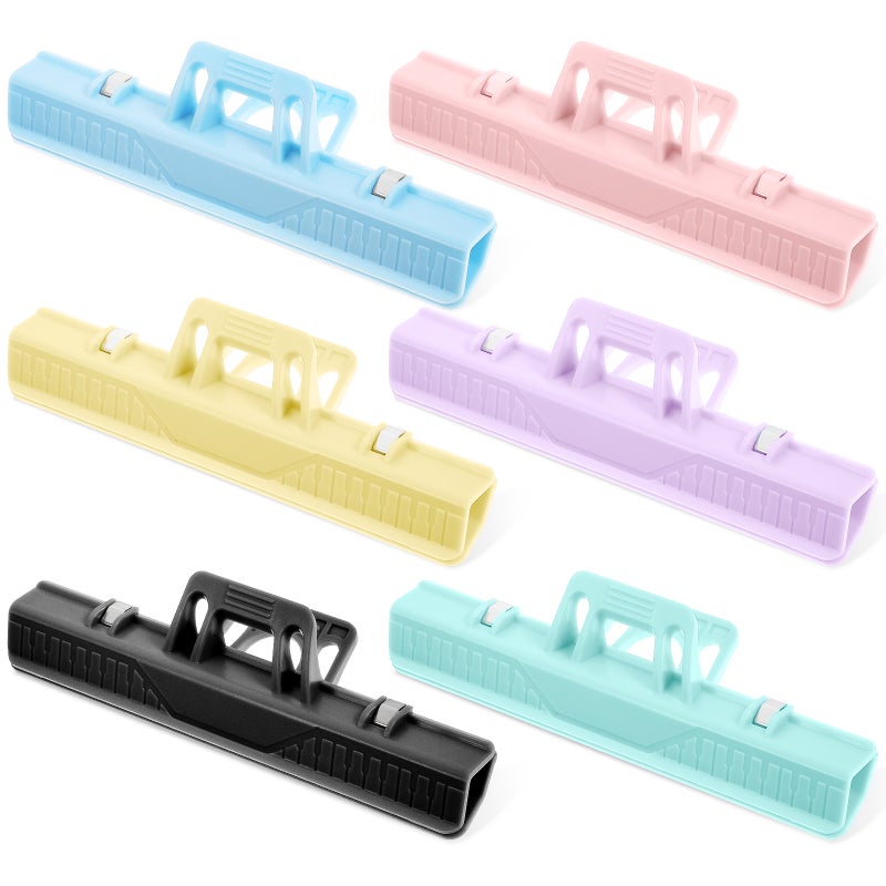 6 Pcs Music Book Clips Marker Clips File Paper Clips Holders for Students Teachers - Image 2