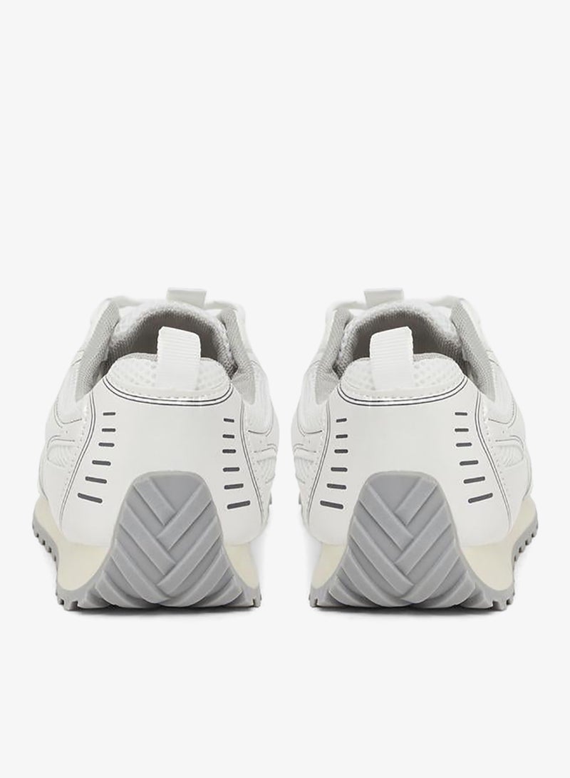 Styli Active Textured Lace Up Sneakers - Image 4