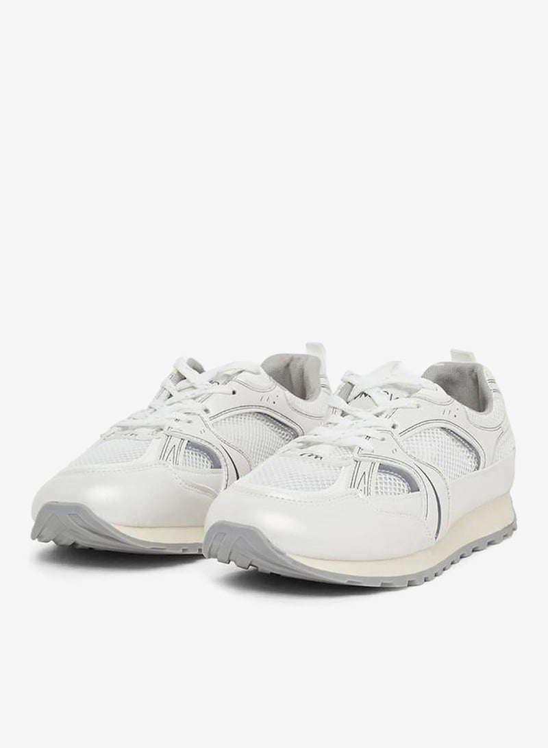Styli Active Textured Lace Up Sneakers - Image 2