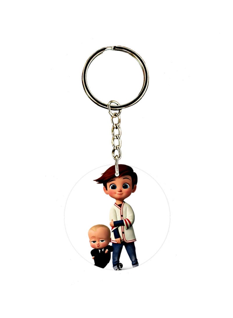 RKN Cartoon Themed Single Sided Keychain
