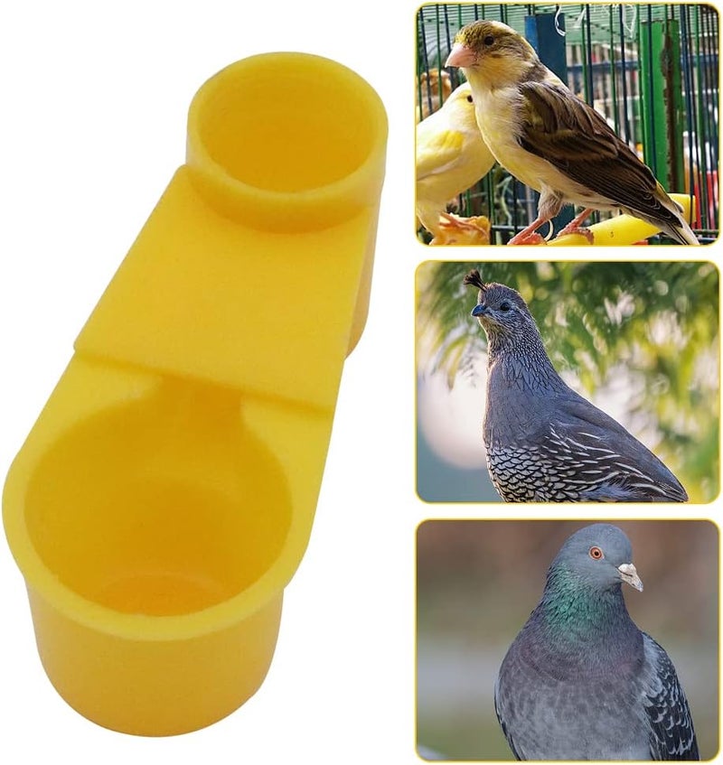 APlayfulBee 12Pcs Automatic Bird Drinker Feeder - Image 2