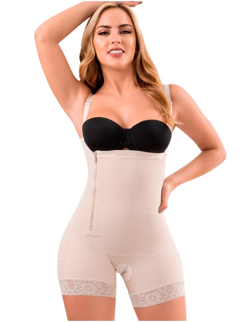 LT.ROSE BBL Faja Tummy Tuck S111 Post Surgery Compression Garment for Women Faja Colombiana Beige XS - Image 1