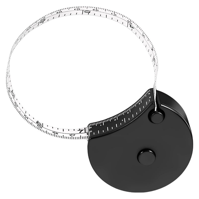 Auto Stand-Out Body Tape Measure, Retractable Mini Measuring Tool For Body And Waist, Dual Scale, Easy Read Window Display - Image 1