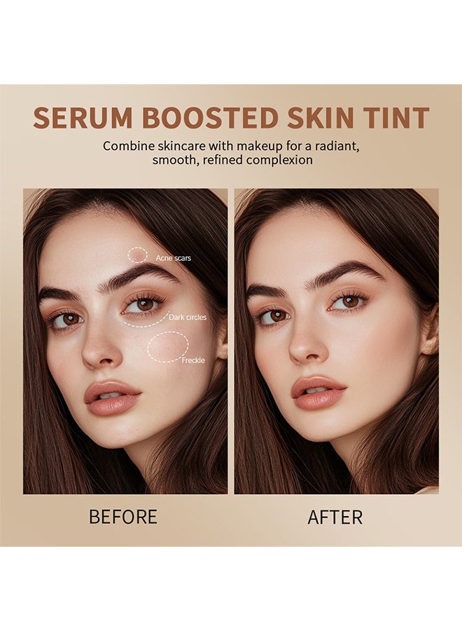 Meidián Serum Boosted Skin Tint Solid Tinted Moisturizing Serum Foundation Stick, buildable Medium-to-Full Coverage Contour Stick for Face Makeup #05 - Image 5