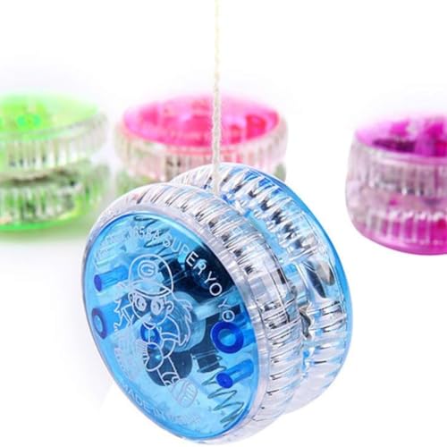 Bioristar LED Light Up Yo Yo Yoyo for Kids Beginner Yo Yo 4 Pack (4 Pack LED Light Up Yo Yo) - Image 2