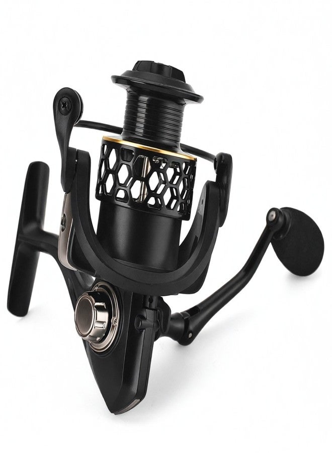 Lizard 13+1 Ball Bearings Spinning Reel 1000-6000 Series Lightweight Hollow Carp Fishing Reel - Image 1