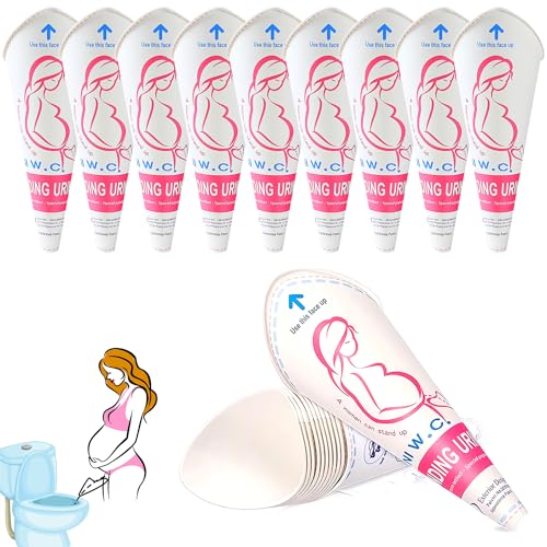 JIURUN 30PCS Female Urination Device Pee Funnel for Women Portable Disposable Female Urinal Funnel to Standing Pee for Pregnant Wounded Travel Camping Outdoor Activities 30PCS - Image 1