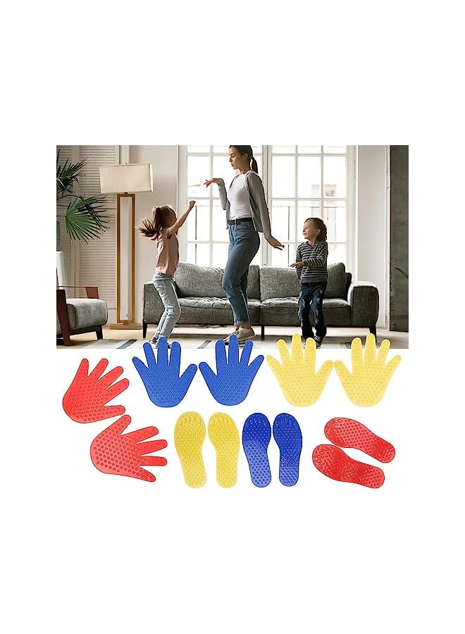 IAF pair Hands and Feet Game Integration Toy, Easy to Carry PVC Material Build Muscle Multiple Colors Hands and Feet Play Mat for Indoor for Outdoor - Image 2