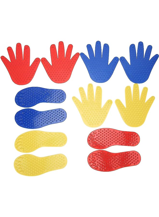 IAF pair Hands and Feet Game Integration Toy, Easy to Carry PVC Material Build Muscle Multiple Colors Hands and Feet Play Mat for Indoor for Outdoor - Image 1