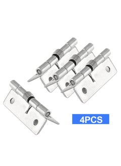 KASTWAVE Self Closing Door Hinges 2 Inch Set of 4 Spring Hinge Automatic Door Closer Hinge Soft Auto Close Door Hinges for Home  - Image 1