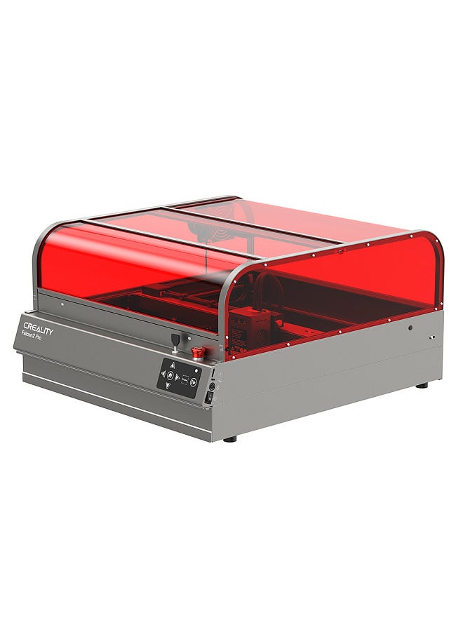 Creality 3D Falcon2 Pro 40W Laser Engraver DIY Class 1 PDA Laser Power Cutter and Engraver Machine with Air Assist Built-in Camera for Precise Position and Real-time Preview Airflow/Flame/Lens Monitoring System  - Image 1