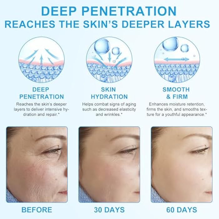 Vortexonix Pure Hyaluronic Acid Serum Powder for Skin & Face, 120G High Molecular Weight Anti Aging Hyaluronic Acid serum, Water Soluble, Fine Powder, Gluten Free, Non-GMO- Includes Scoop - Image 3
