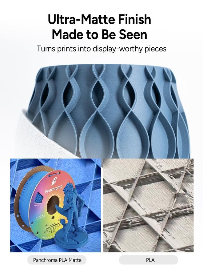 Polymaker Panchroma Matte PLA Filament 1.75mm, 1kg, Pastel Peach - Image 2