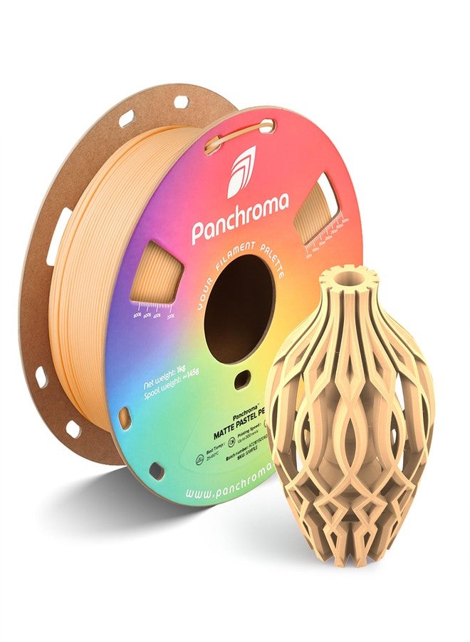 Polymaker Panchroma Matte PLA Filament 1.75mm, 1kg, Pastel Peach - Image 1