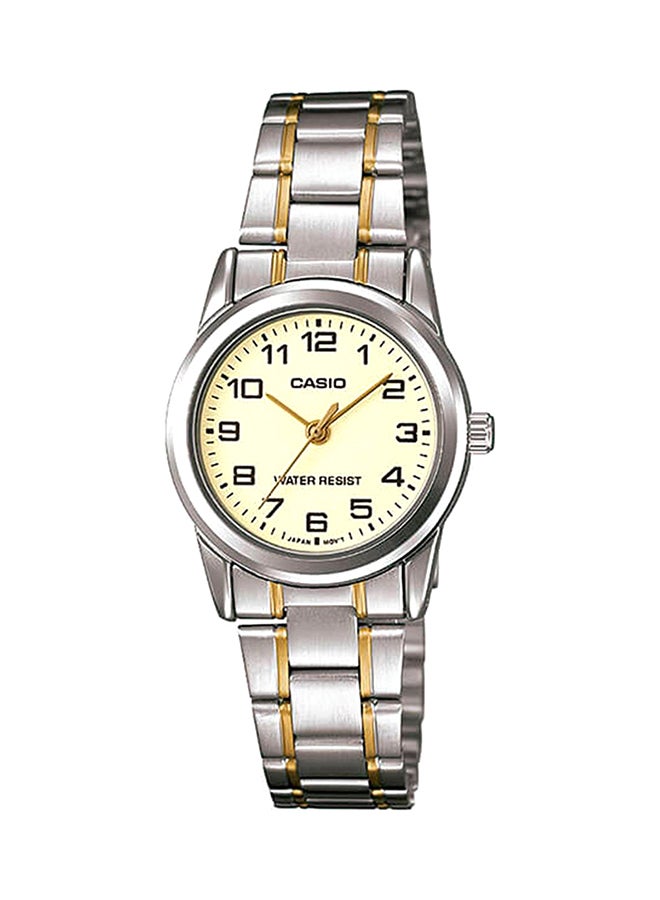 CASIO Women Stainless Steel Analog Watch LTP-V001SG-9 - Image 1