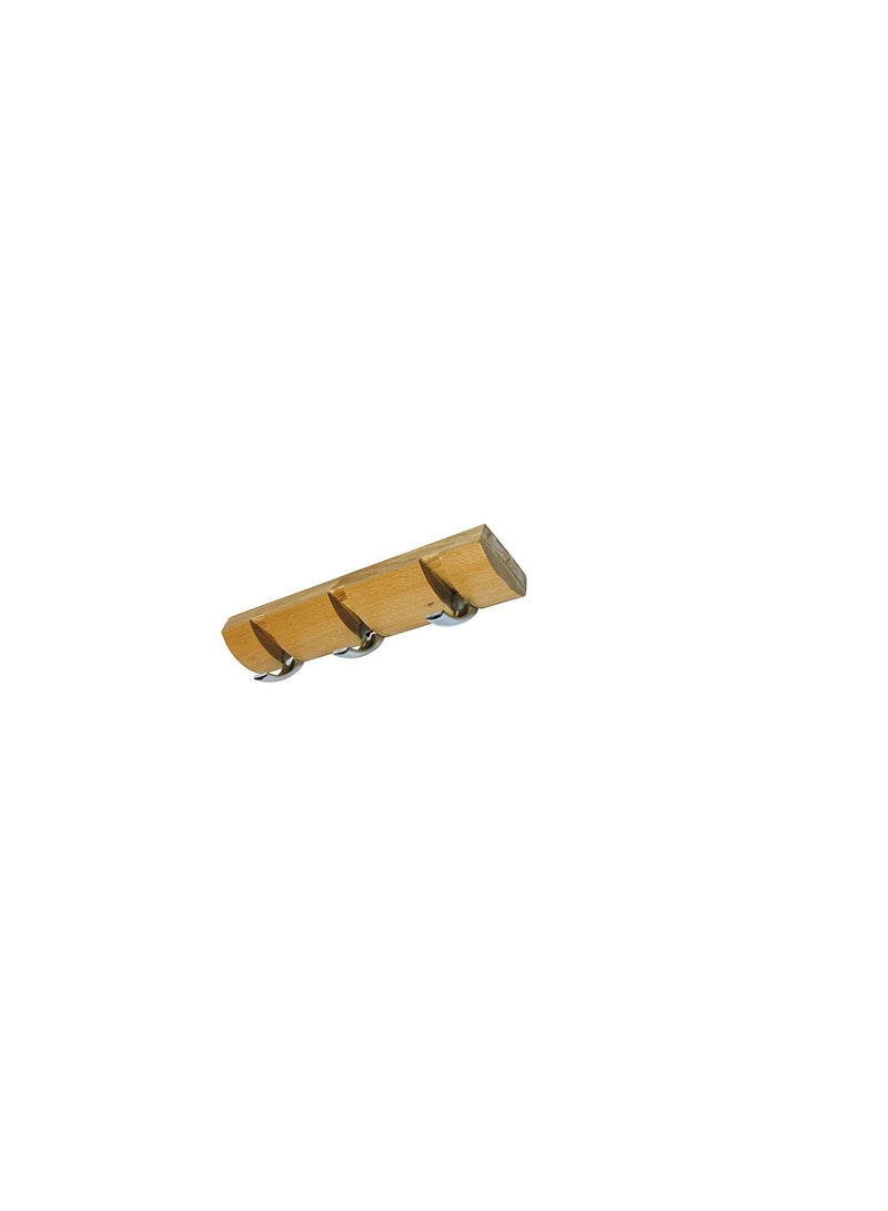 ROBUSTLINE Coat Hook Folding Type On Wooden Plate  - Image 3