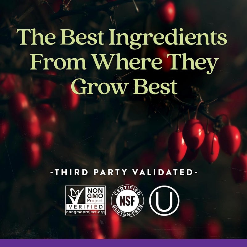 New Chapter Berberine Supplement  SuperPotent Berberine 1000 mg 30x Concentrated Indian Barberry Extract to Support Metabolic Health  Heart Health  Glucose Support Vegan Gluten Free 60 Count - Image 5