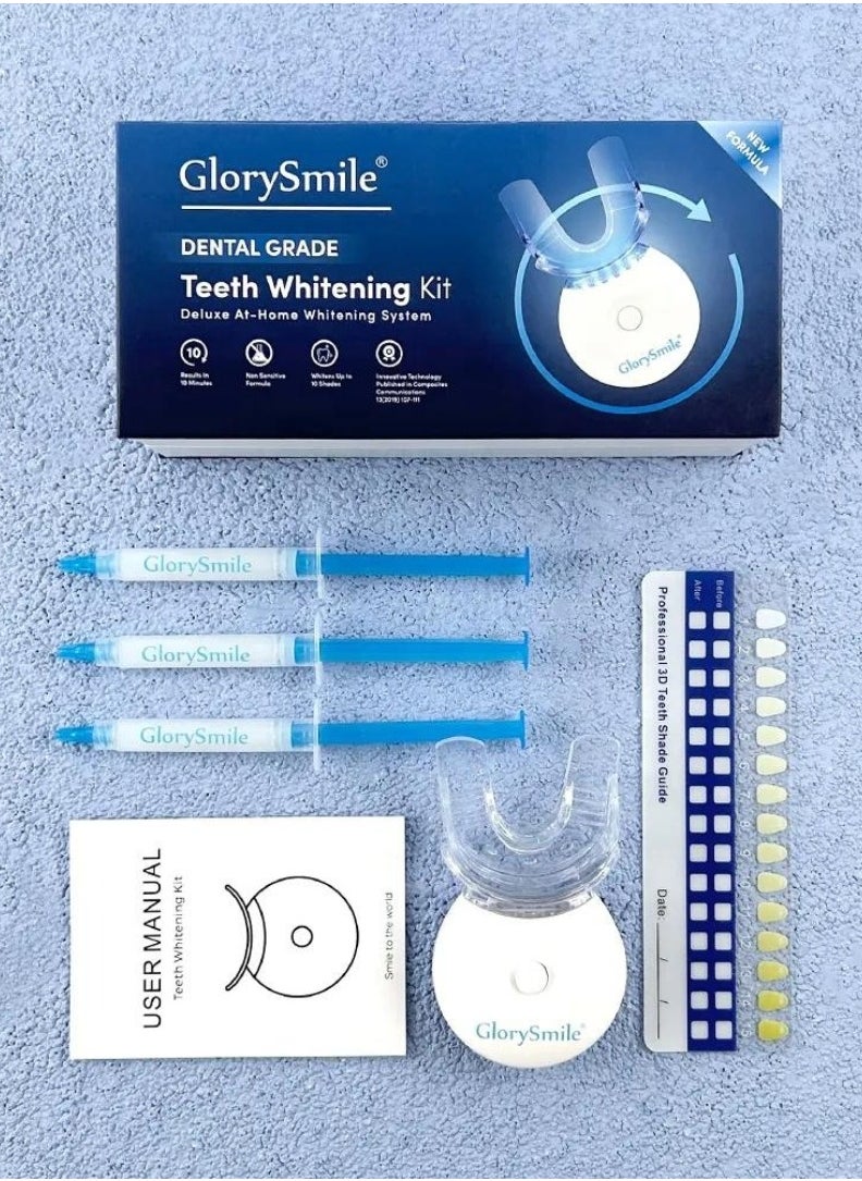 Teeth Whitening Kit with LED Light 10 Min Non Sensitive Fast Teeth Whitener with 3 Carbamide Peroxide Teeth Whitening Gel Helps to Remove Stains from Coffee Food - pzsku/ZB17EC80068AEC2FCD77AZ/45/_/1702646685/15b164bb-6468-40fc-af32-7cb786d5939c