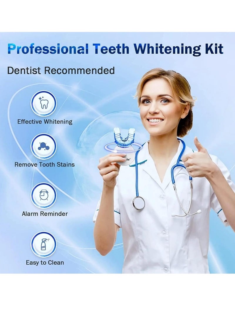 Teeth Whitening Kit with LED Light 10 Min Non Sensitive Fast Teeth Whitener with 3 Carbamide Peroxide Teeth Whitening Gel Helps to Remove Stains from Coffee Food - pzsku/ZB17EC80068AEC2FCD77AZ/45/_/1702646705/41c22579-1975-47d0-a46f-88eb34582262