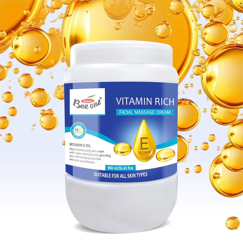 Beeone Vitamin Rich Massage Cream, 900 ml - Image 5