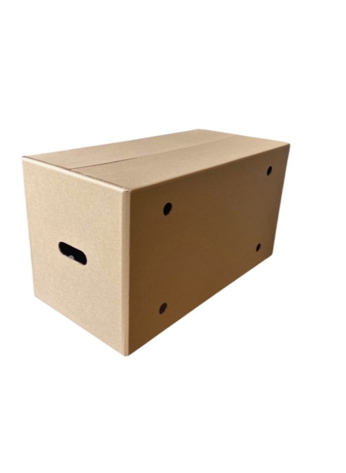 Generic 5 Cardboard Boxes Egg Pallet Size Cartons  60x30x32 cm  - Image 1