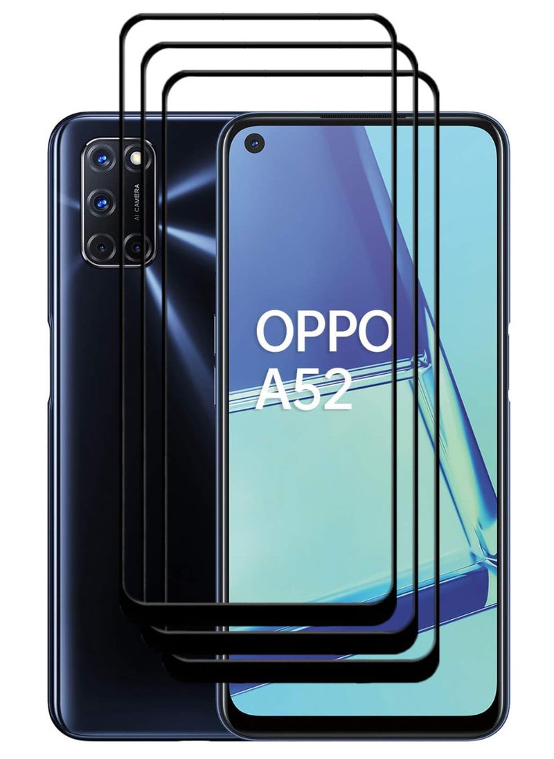 أكاليكس 3 قطع، حماية شاشة،  لهاتف اوبو  A52، جودة ممتازة. - Image 1