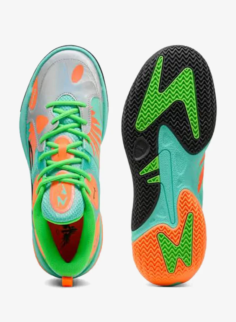 Puma Fluro Orange Pes-Fluro Green Pes Mb World.01 for Men | Best Price UAE