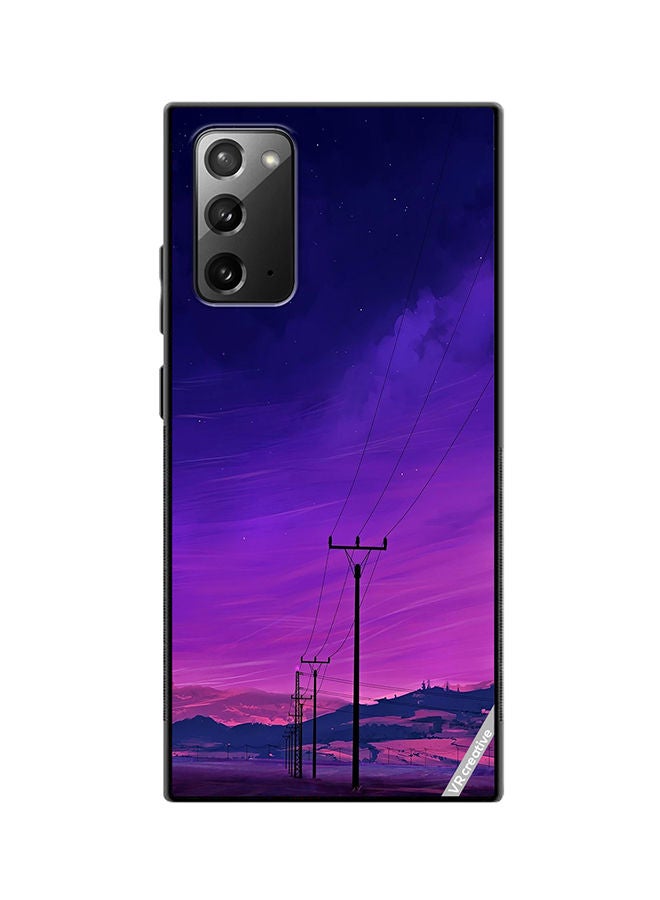 VR CREATIVE Protective Case Cover For Samsung Galaxy Note20 5G Nature Design Multicolour - Image 1