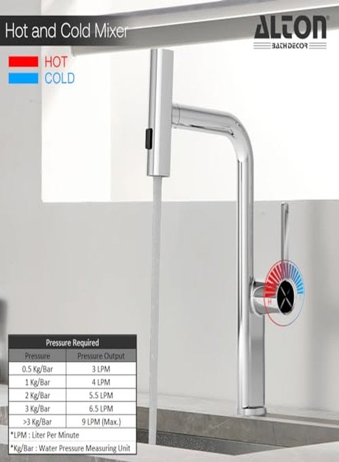 ALTON TSL18070, Single Lever Sink Mixer, Chrome - Image 3