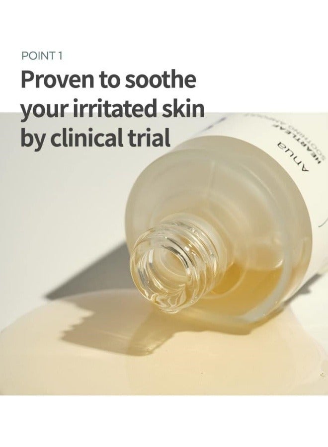 Anua Wonder Anua Heartleaf 80% Soothing Ampoule 30ml / 1.01 fl.oz. I non-greasy, face skin calm serum hydrating panthenol B5 calming treatment essence - Image 2