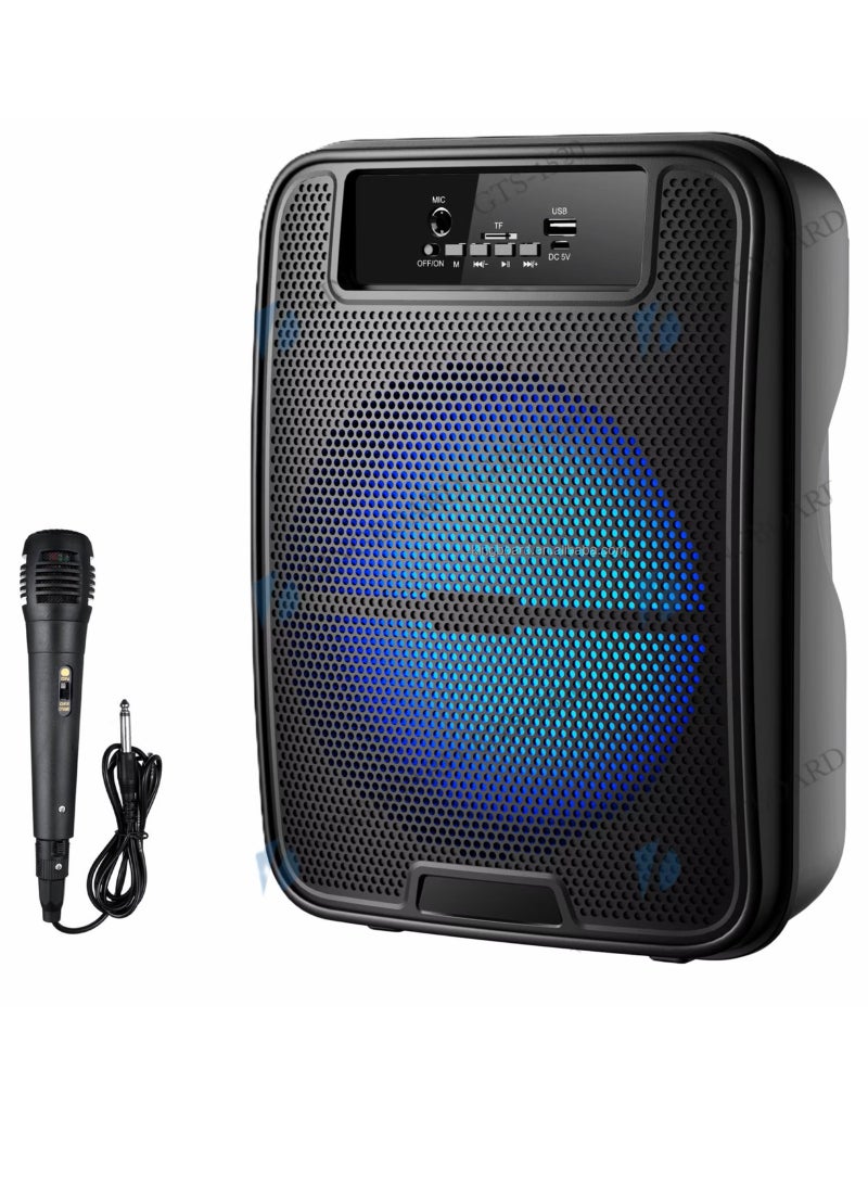 قريت نايس مكبر صوت لاسلكي يعمل بتقنية البلوتوث يحتوي على راديو FM , مدخل ذاكرة TF ,مدخل USB , مدخل ميكروفون - Image 1