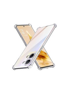 Generic Back Cover Silicone Anti-Shock Background Micro Point with Corner Bumper Compatible With Oppo Reno 9 5G / Reno 9 Pro 5g  - Image 1