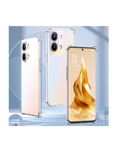 Generic Back Cover Silicone Anti-Shock Background Micro Point with Corner Bumper Compatible With Oppo Reno 9 5G / Reno 9 Pro 5g  - Image 2