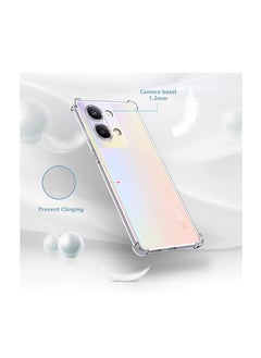 Generic Back Cover Silicone Anti-Shock Background Micro Point with Corner Bumper Compatible With Oppo Reno 9 5G / Reno 9 Pro 5g  - Image 3