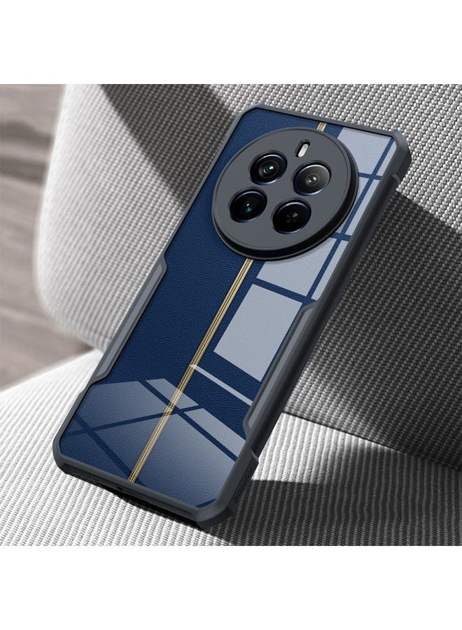 عام Crystal Clear حافظة خلفية لهاتف Realme 12 Pro Plus / 12 Pro / 12 Plus 5G مع حماية بزاوية 360 درجة وتصميم مقاوم للصدمات وغطاء خلفي شفاف. - Image 2