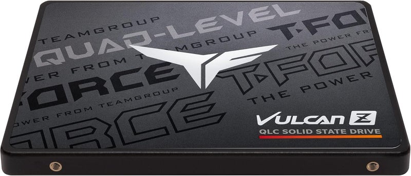 T-Force Vulcan Z 4TB SLC Cache 3D NAND QLC 2.5 Inch SATA III Internal Solid State Drive SSD (R/W Speed up to 550/510 MB/s) T253TY004T0C101 - Image 3