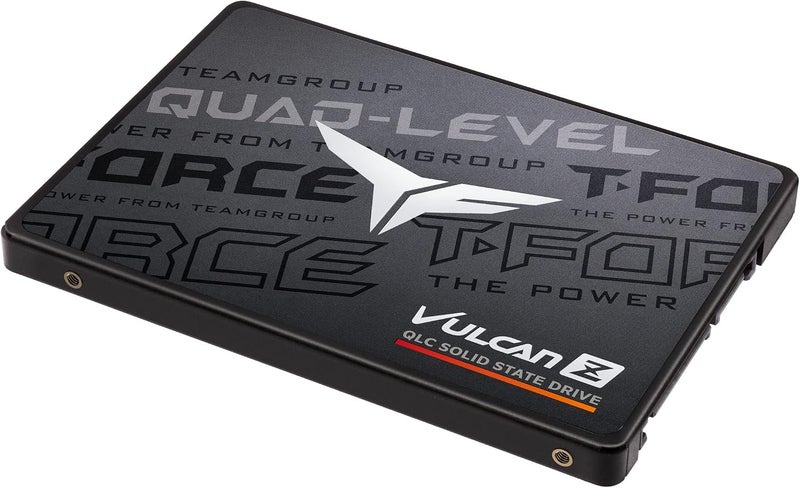 T-Force Vulcan Z 4TB SLC Cache 3D NAND QLC 2.5 Inch SATA III Internal Solid State Drive SSD (R/W Speed up to 550/510 MB/s) T253TY004T0C101 - Image 2