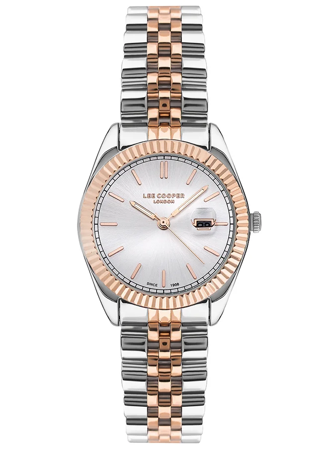 Lee Cooper Women Analog Tonneau Metal Wrist Watch LC07326.530