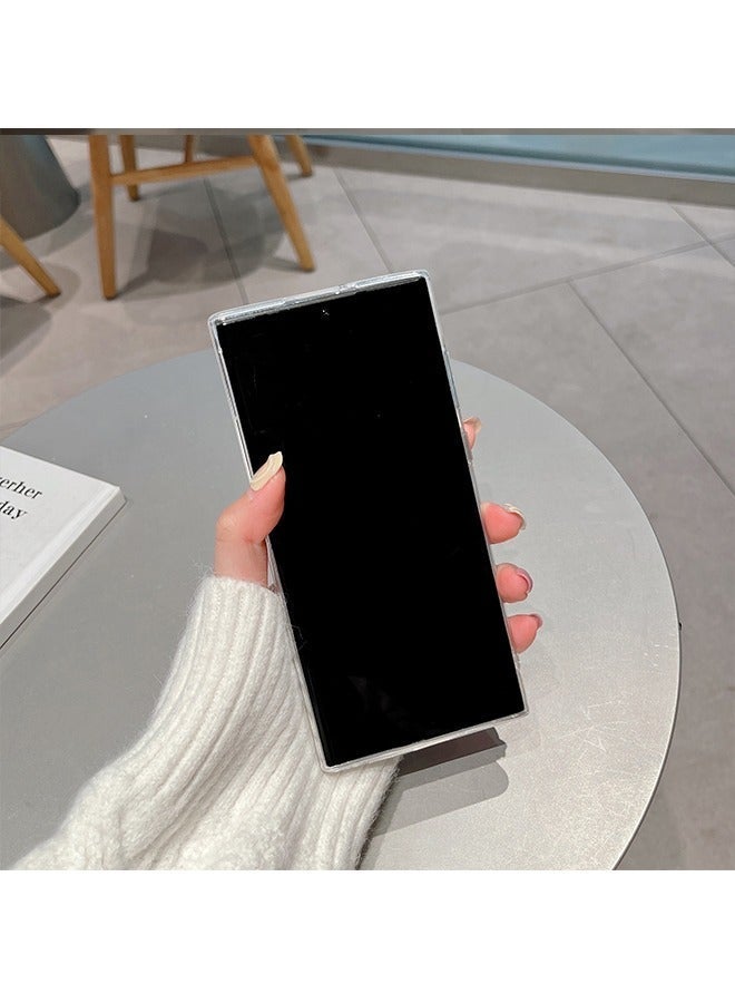 X-level Samsung Galaxy S24 Ultra Case Cover TPU Shockproof Anti-scratch Comfortable Touch Feel Clear Back Cover Women Girls Phone Shell Accessories Protector - Image 4